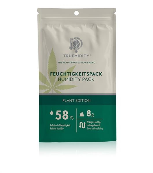 Truemidity® Plant Feuchtigkeitspacks 2-Wege Feuchtigkeitsregulator 58%, 8g